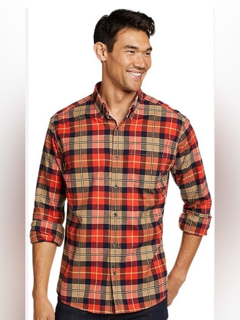 Men’s Eddie Bauer Classic Fit Flannel shirt